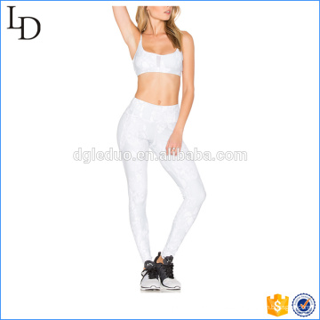 Correas de hombro ajustables mujeres gimnasio legging yoga desgaste de la aptitud